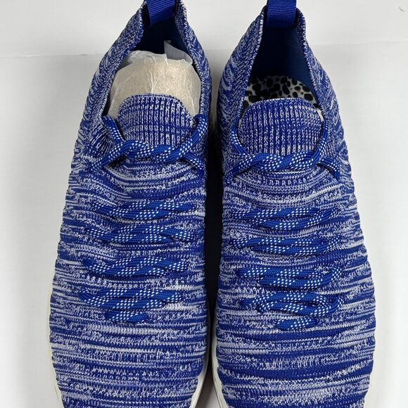 Urban Sport J/Slides Opy Sneakers Women’s 8.5 Blue 2-Tone Knit Slip-On Athletic - Picture 2 of 10